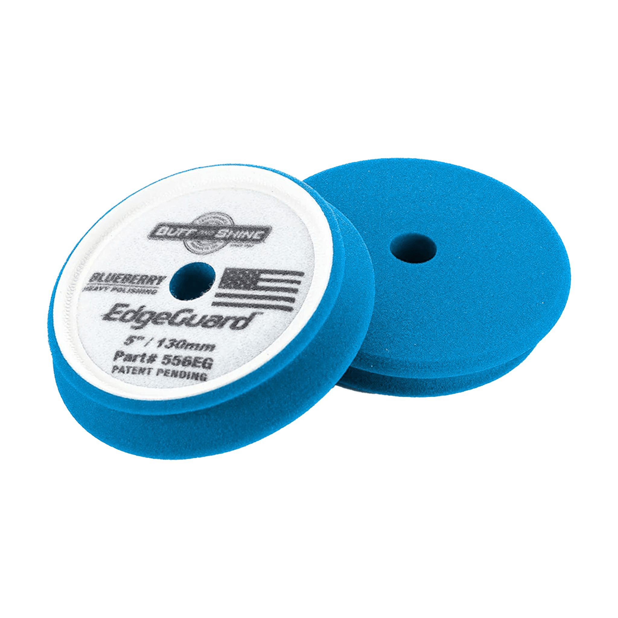Buff and Shine - Buff and Shine EdgeGuard Blue Heavy Cut Pad 5" - 554EG
