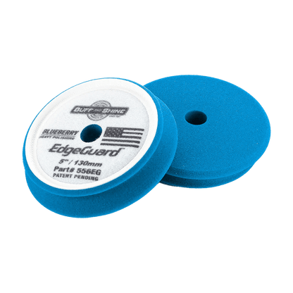 Buff and Shine - Buff and Shine EdgeGuard Blue Heavy Cut Pad 5" - 554EG