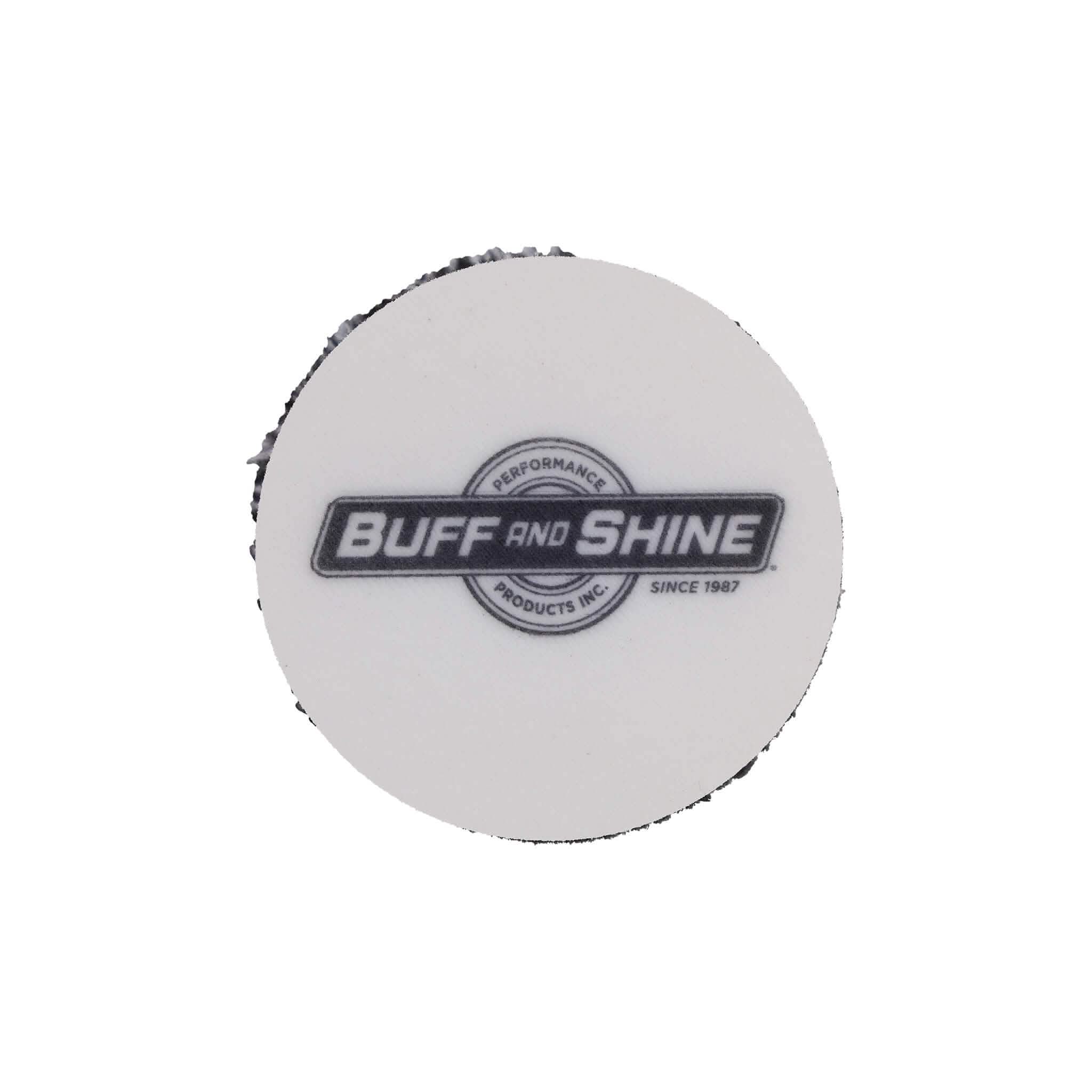 Buff and Shine - Buff and Shine Uro - Fiber Black & White Cutting Pad 3” (2 Pack) - 392MFP