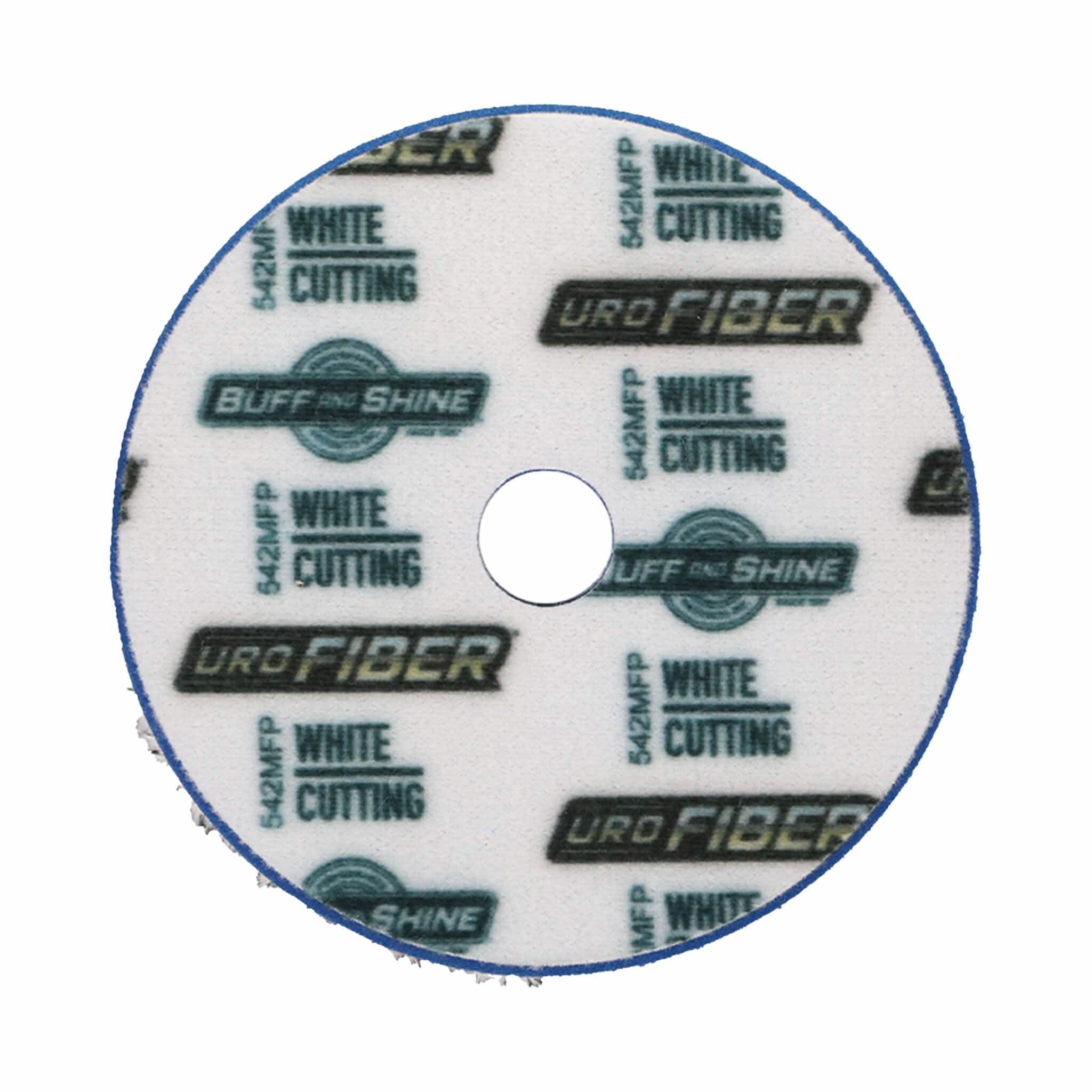Buff and Shine - Buff and Shine Uro - Fiber White Cutting Pad 6” - 642MFP