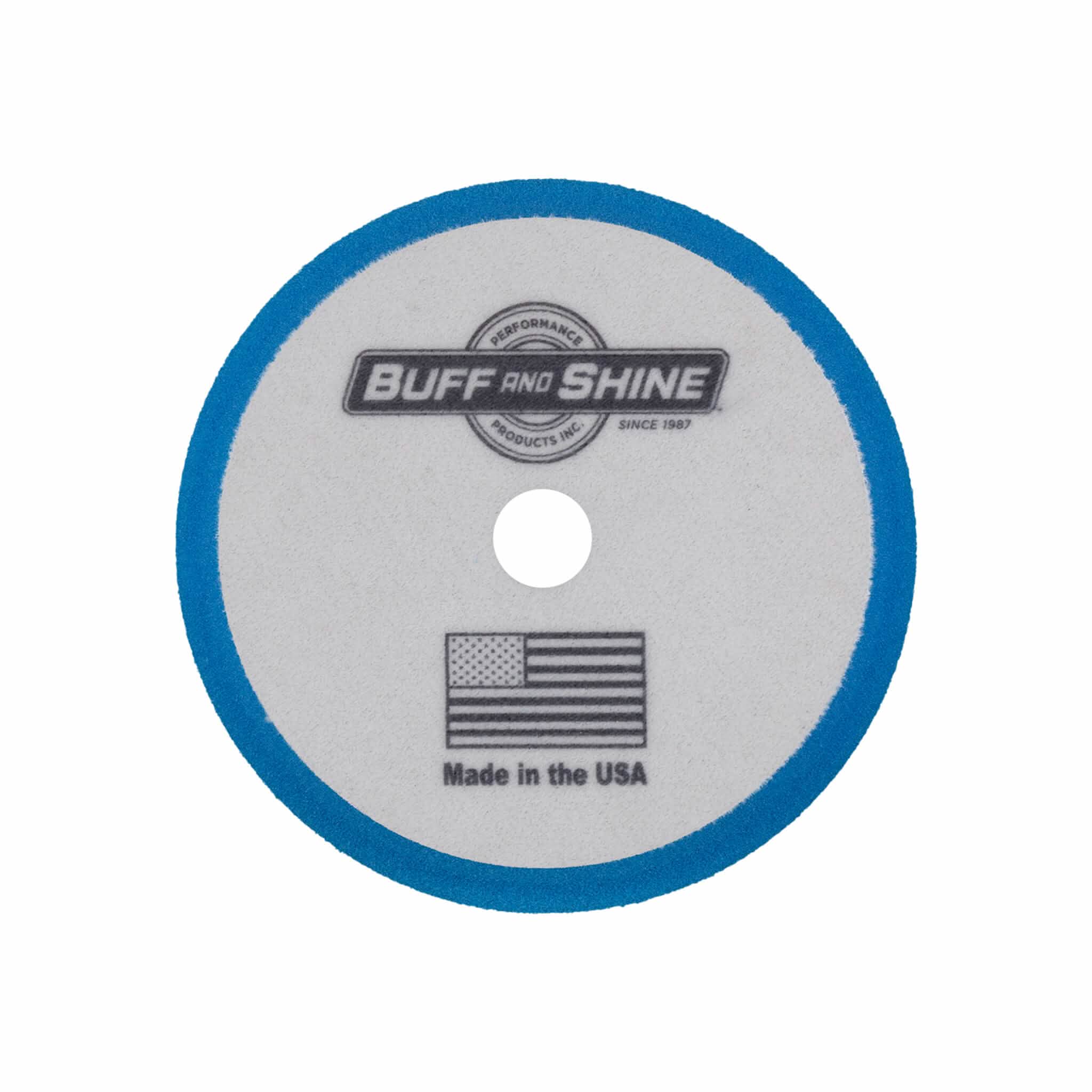 Buff and Shine Uro-Tec Coarse Blue Heavy Cut Pad 5"