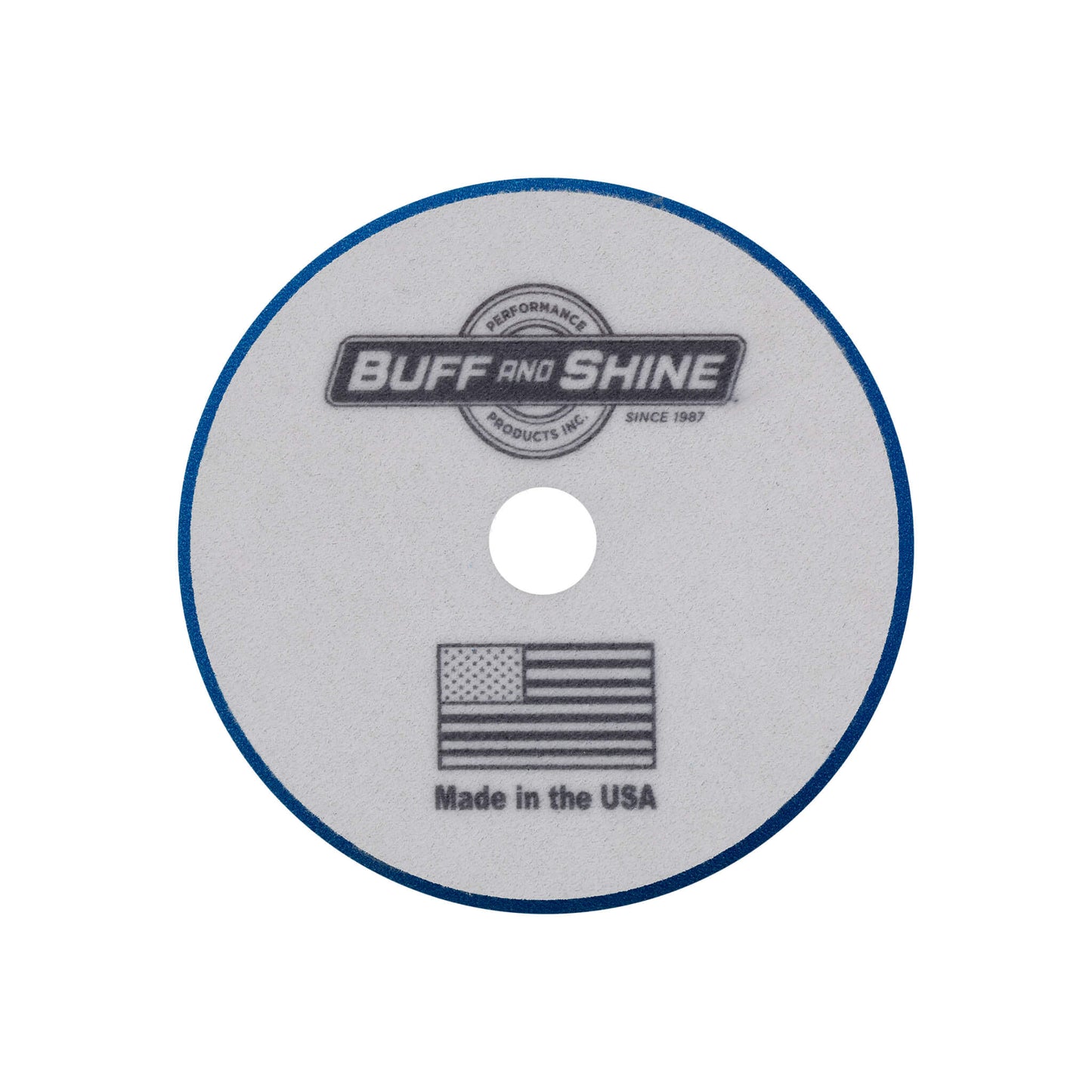 Buff and Shine - Buff and Shine Uro - Wool Blue Foam Cutting Pad 5" - 5KFWBW