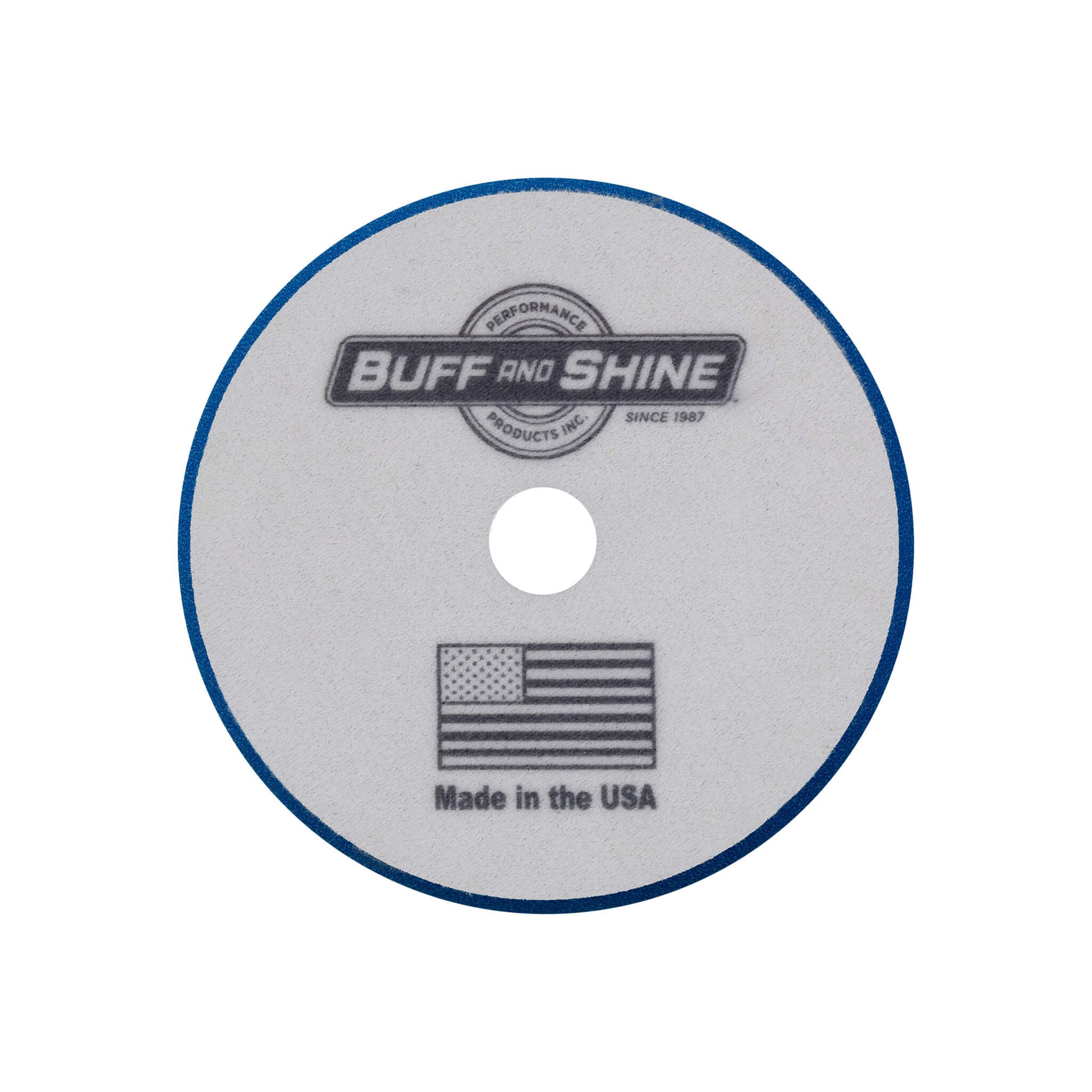 Buff and Shine - Buff and Shine Uro - Wool Blue Foam Cutting Pad 5" - 5KFWBW