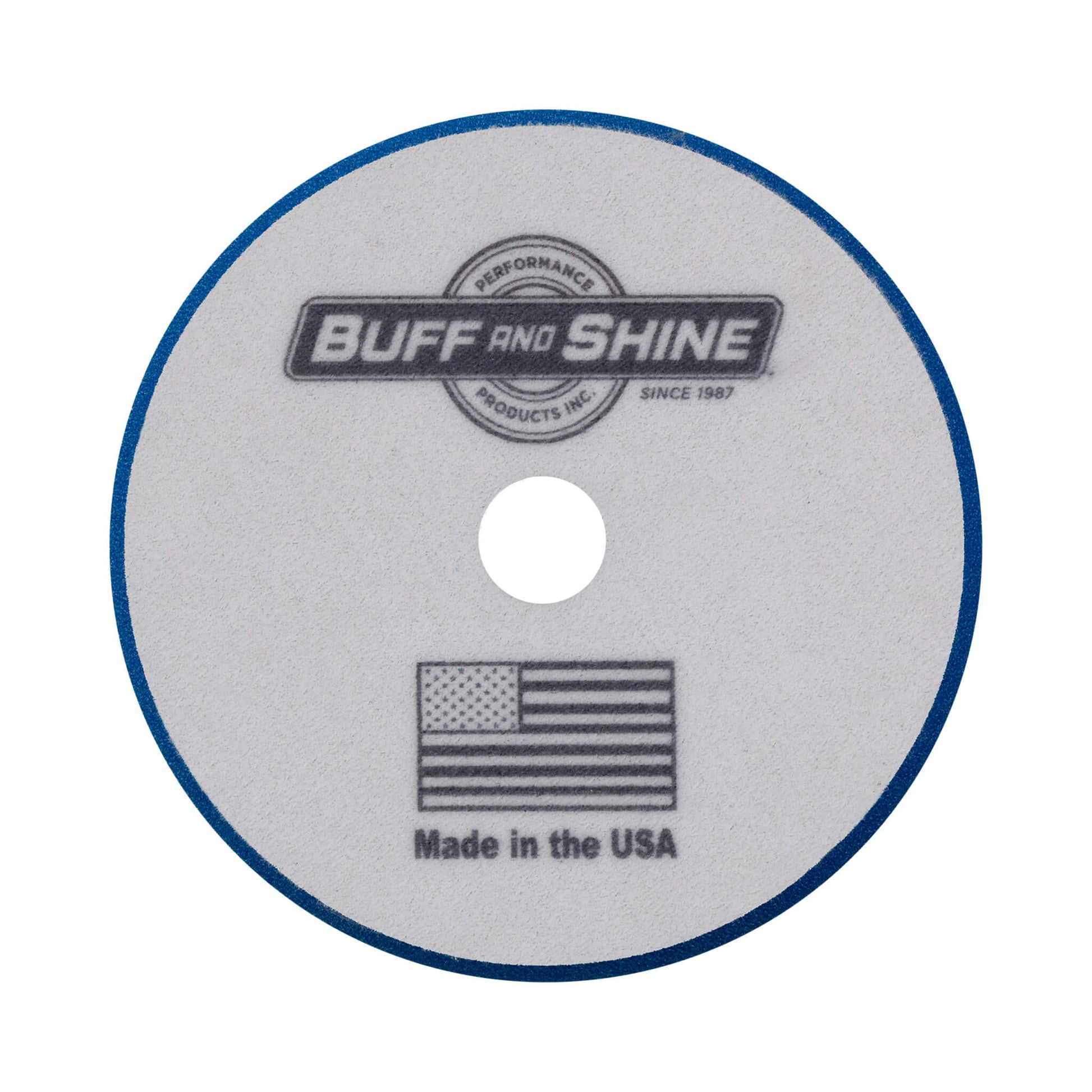 Buff and Shine - Buff and Shine Uro - Wool Blue Foam Cutting Pad 6" - 6KFWBW