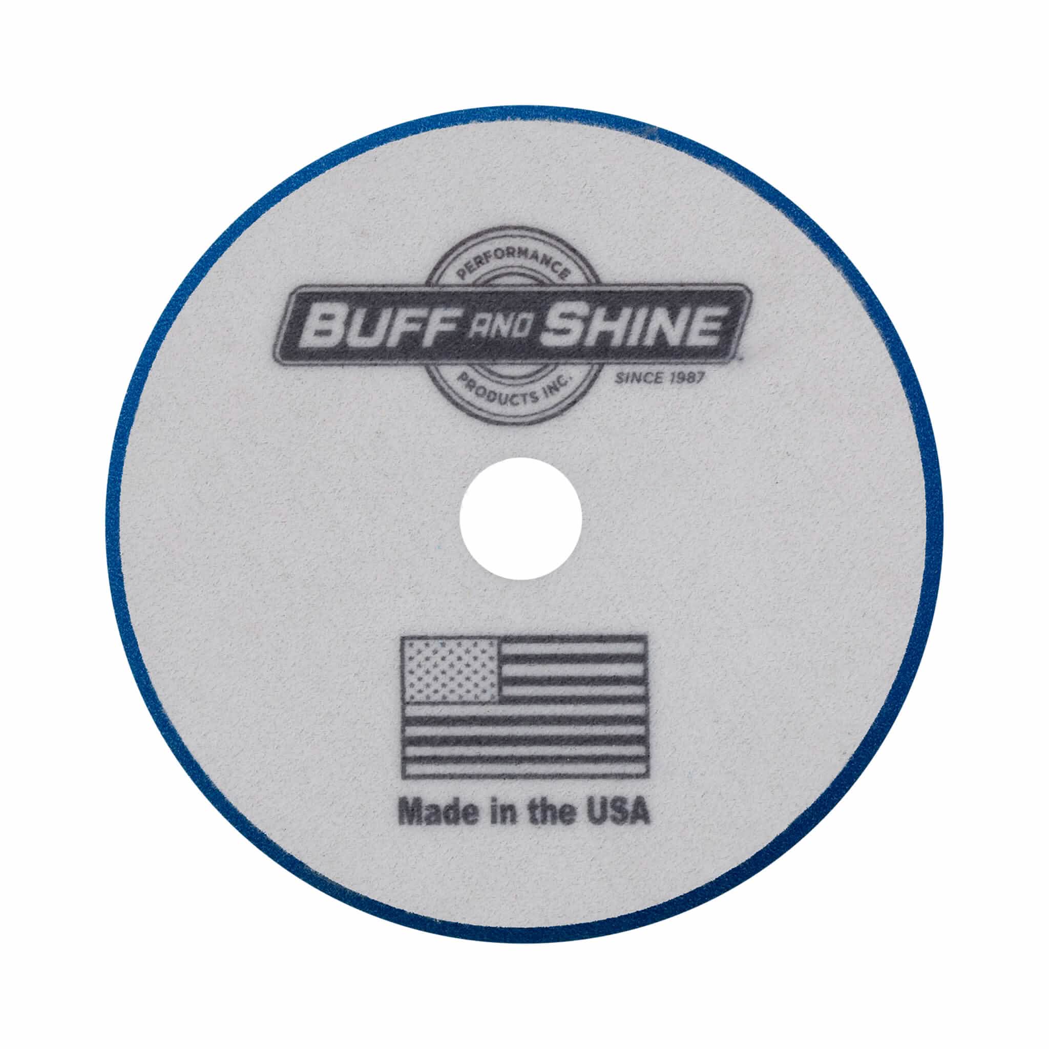 Buff and Shine - Buff and Shine Uro - Wool Blue Foam Cutting Pad 6" - 6KFWBW