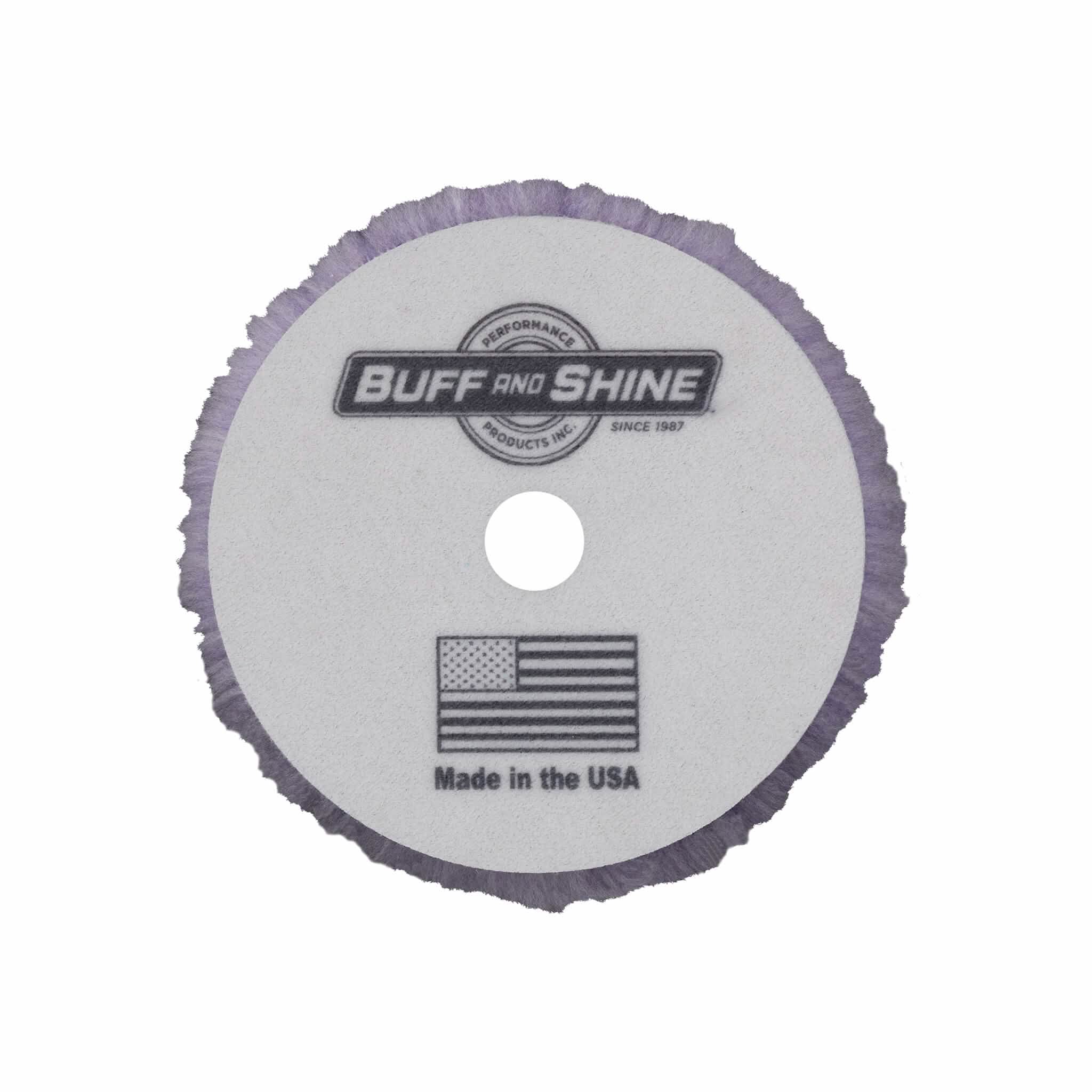 Buff and Shine - Buff and Shine Uro - Wool Pad Lana Morada 5" - 5KWP