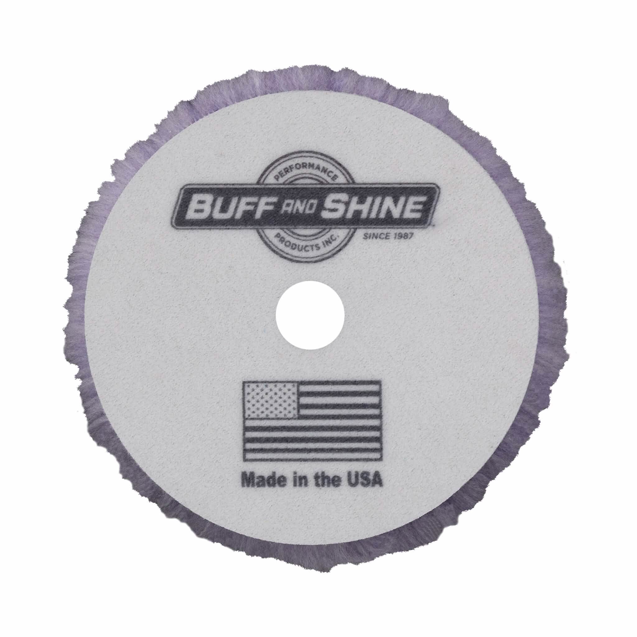 Buff and Shine - Buff and Shine Uro - Wool Pad Lana Morada 6" - 6KWP