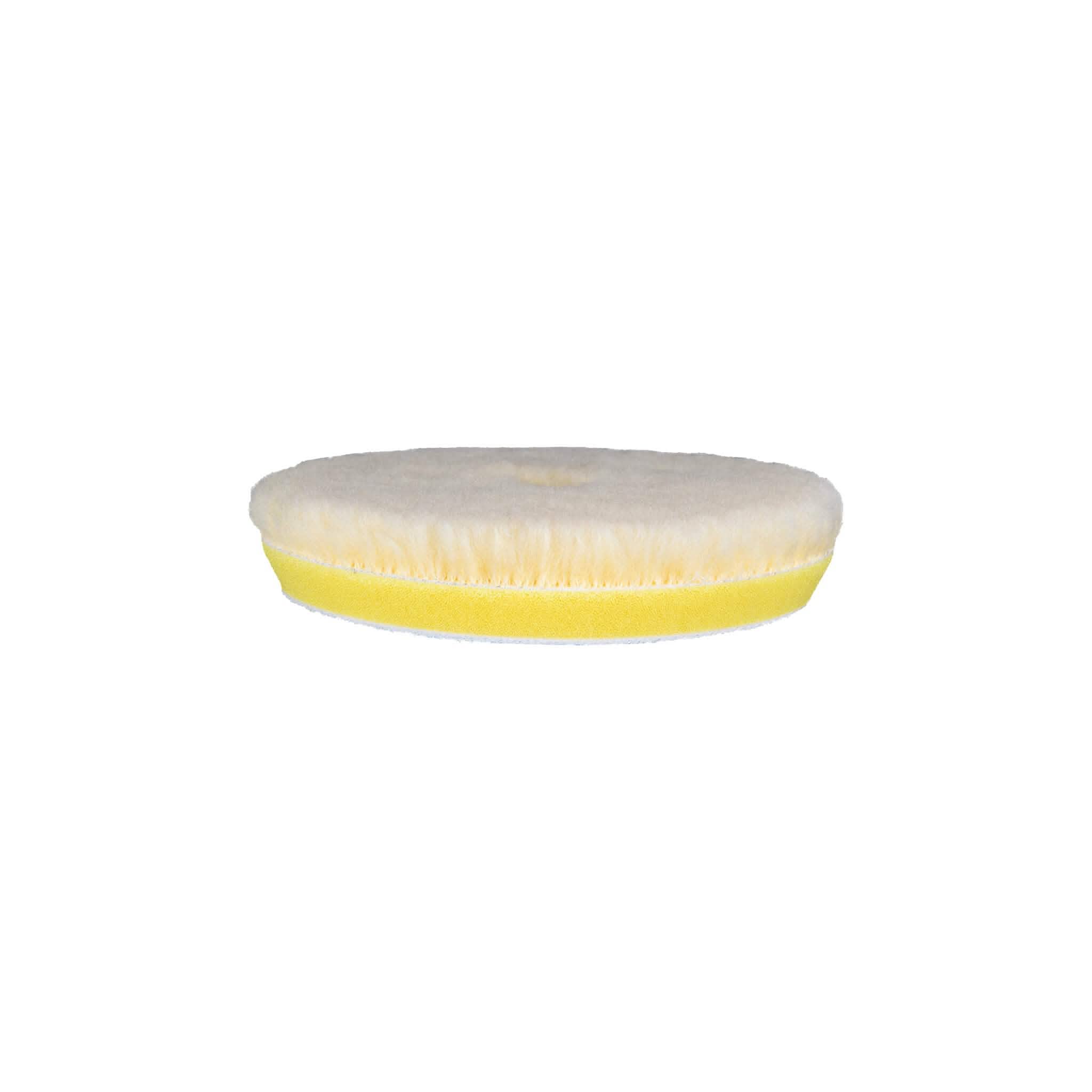 Buff and Shine - Buff and Shine Uro - Wool Yellow Foam Polishing Pad 3” (2 Pack) - 3KFWY