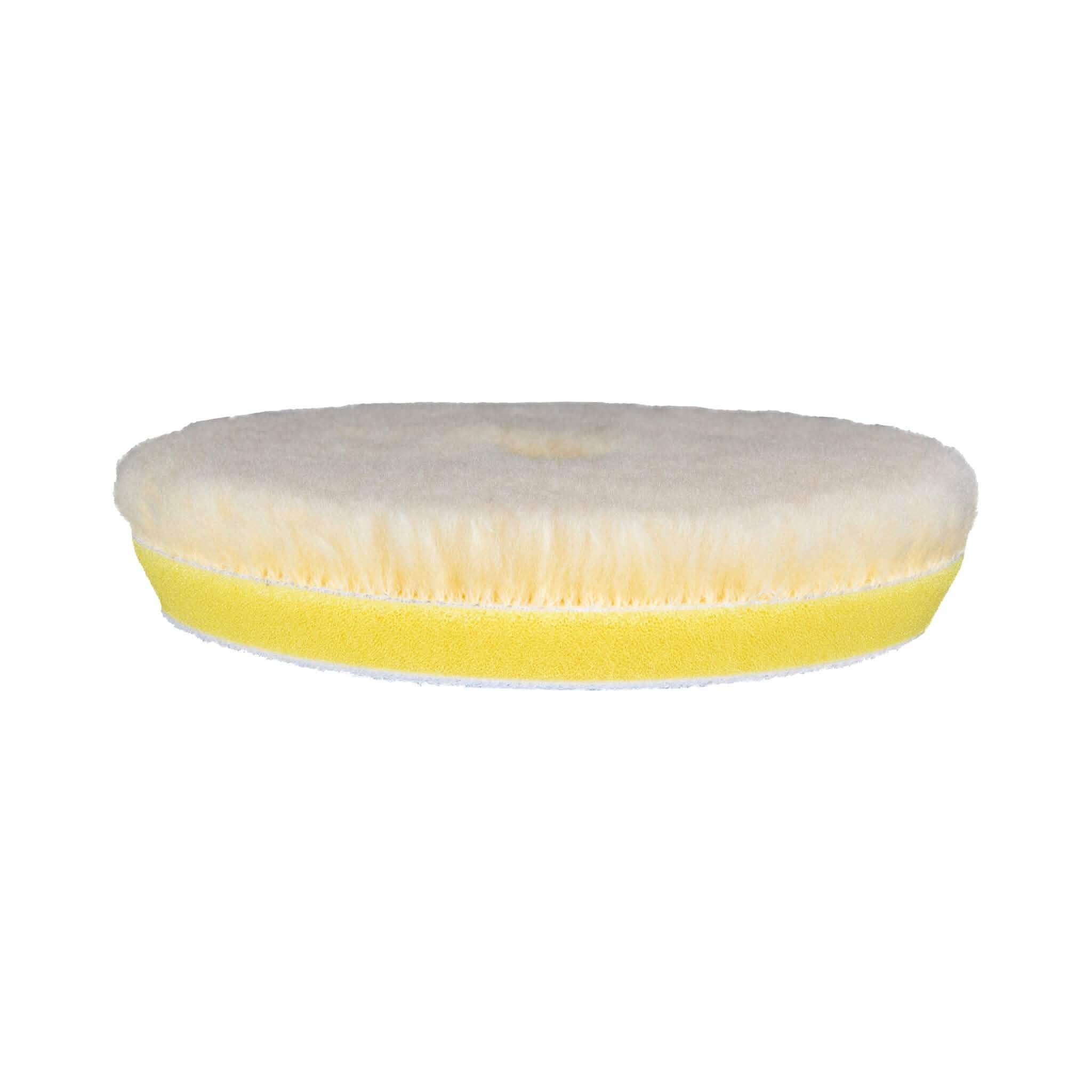 Buff and Shine - Buff and Shine Uro - Wool Yellow Foam Polishing Pad 6" - 6KFWY