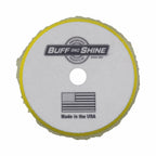 Buff and Shine - Buff and Shine Uro - Wool Yellow Foam Polishing Pad 6" - 6KFWY