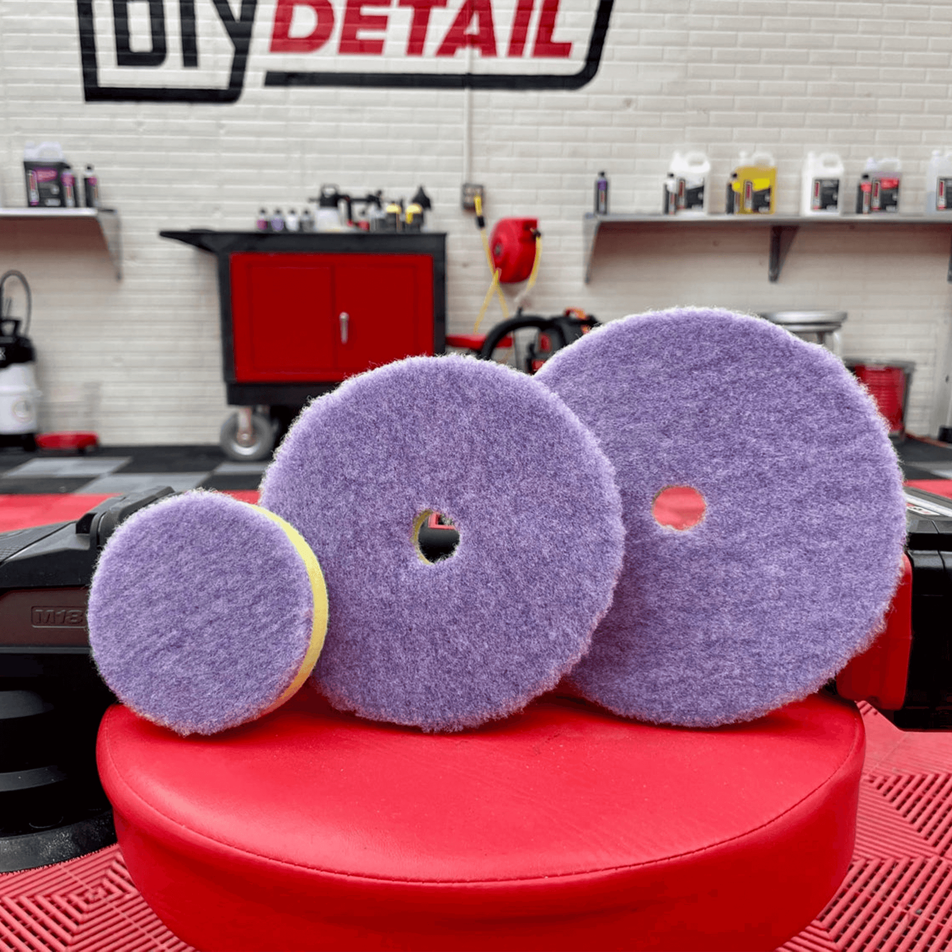 DIY Detail Gold Standard Wool Cutting Pad 6"