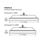 Lake Country Pad Microfibra Corte 3” (2 pack)