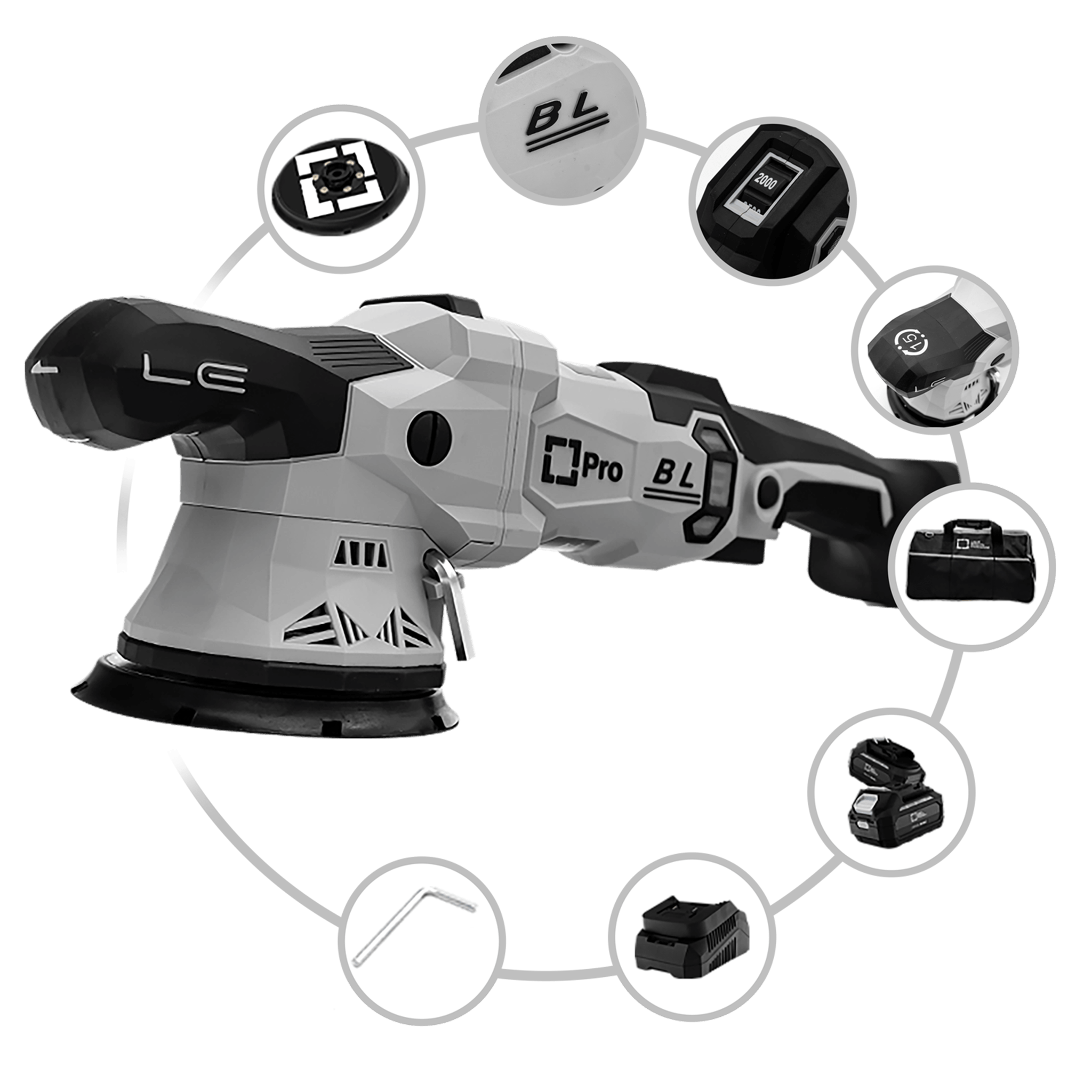 Liquid Elements A4500 Pro Battery Polishing Machine