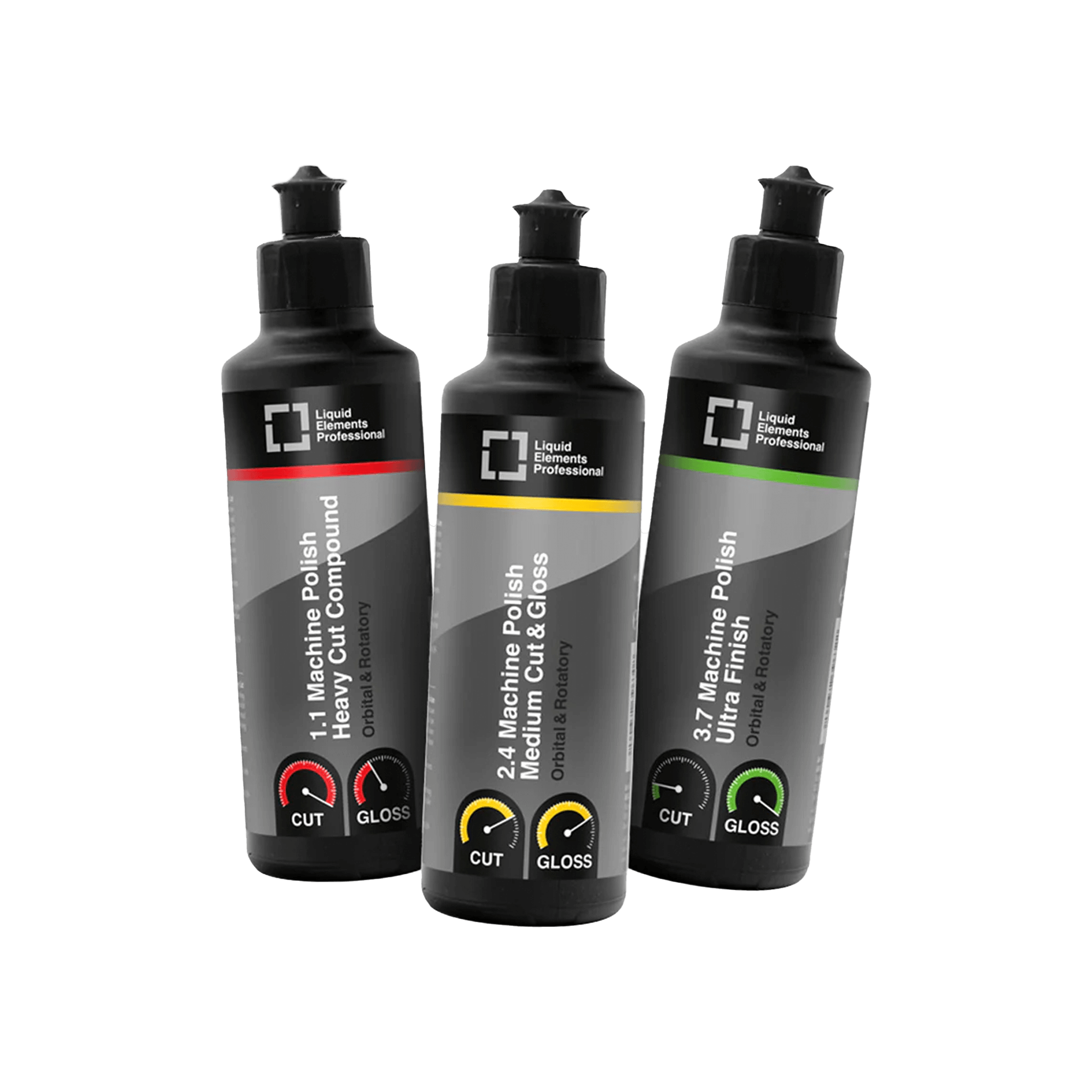 Liquid Elements Machine Polish Set 250ml