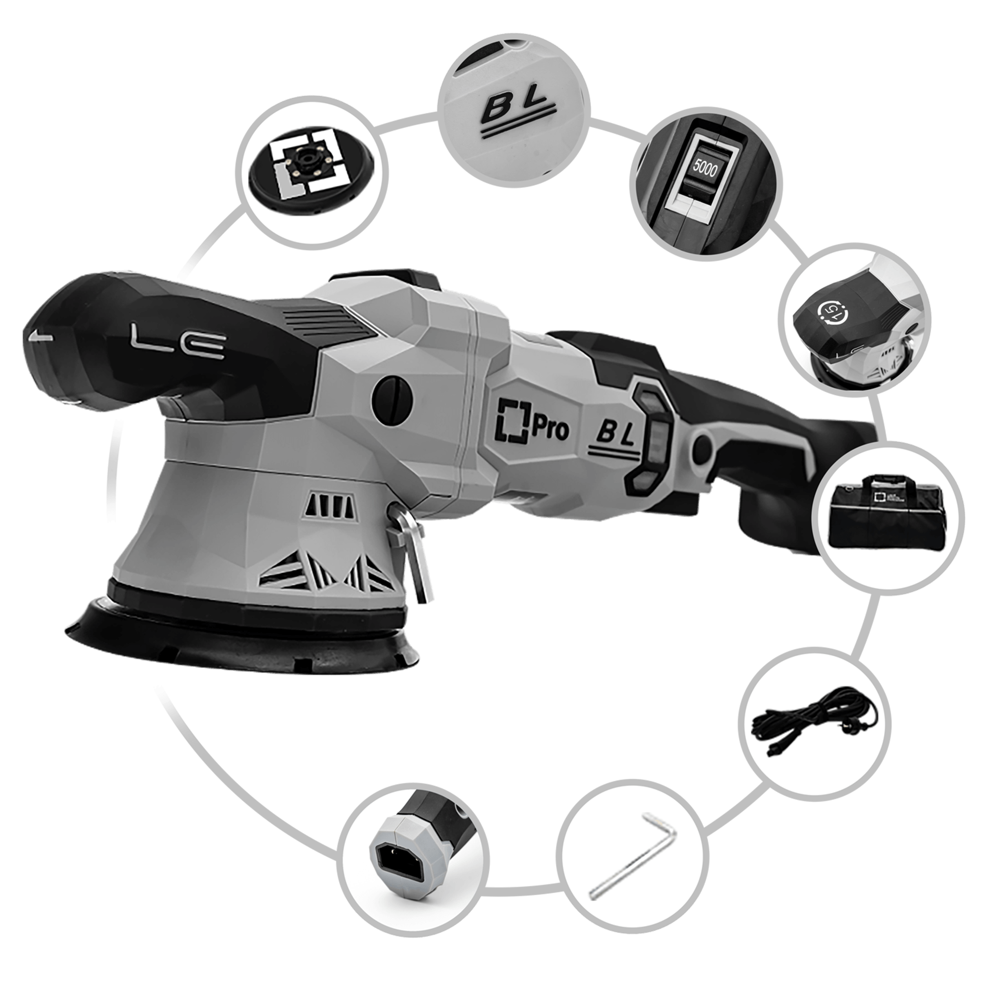 Liquid Elements T4500 Pro Eccentric Polishing Machine