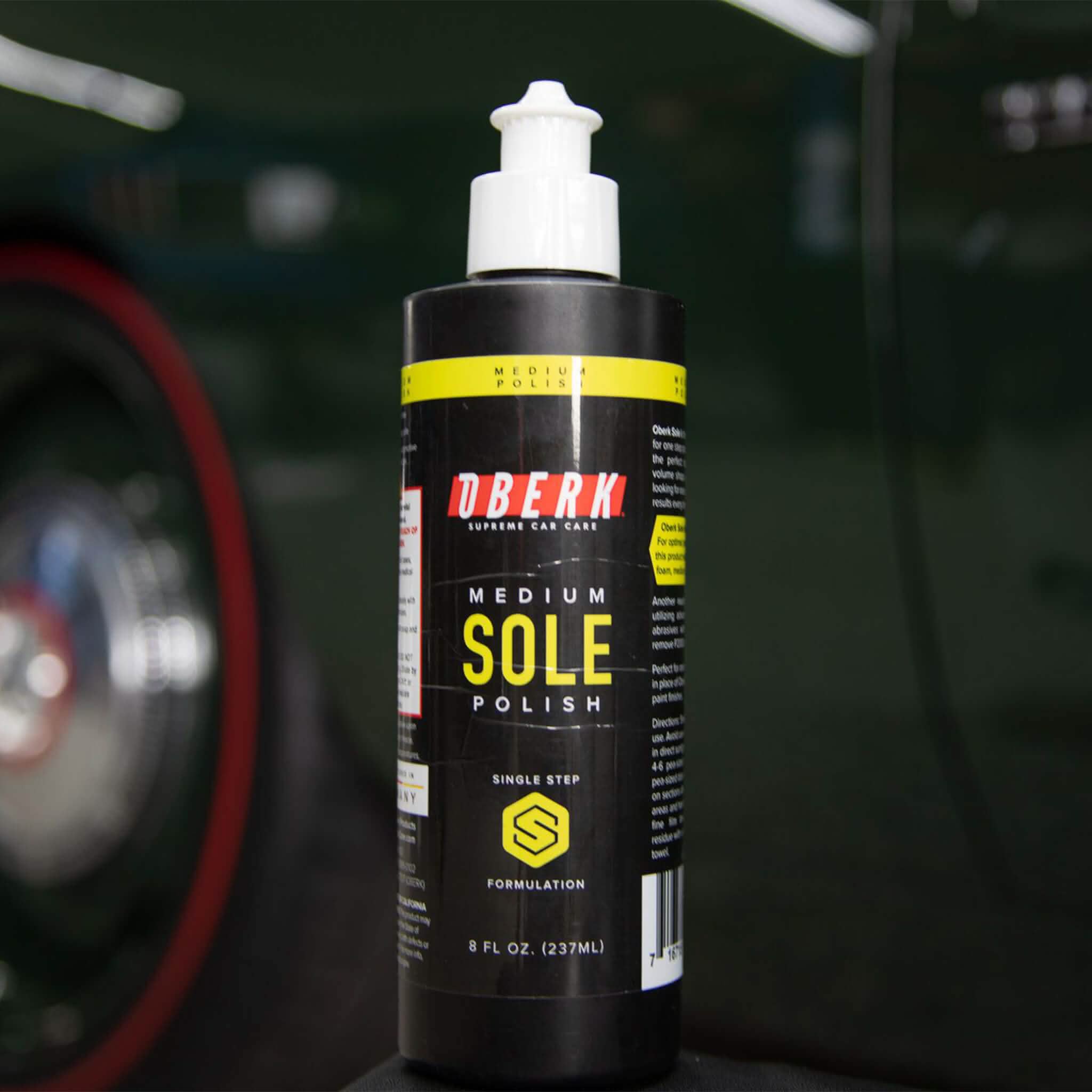 Oberk Sole Medium One Step Polish 8oz