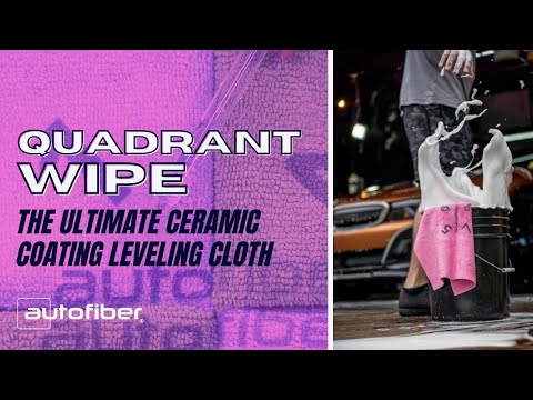 Autofiber Quadrant Wipe Microfiber Towel