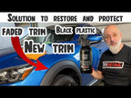 DIY Detail Plastic Trim Restore and Protect